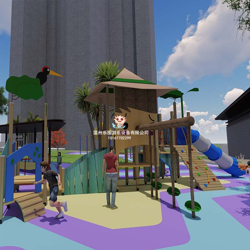 大型組合滑梯如何區分，報價是多少？